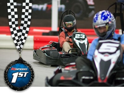 K1 Speed Racers With Medal