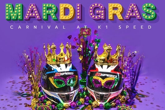 featured image for mardi gras special featuring decorated helmets