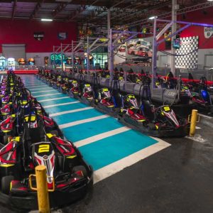 the pits with go karts at k1 speed carlsbad