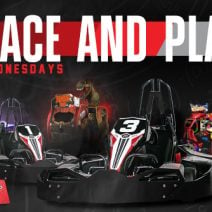 Race and Play Wednesday Promo