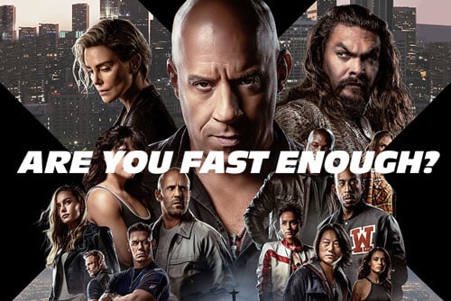 featured image for blog advertising fast ten giveaway, with promotional image from film featuring vin diesel