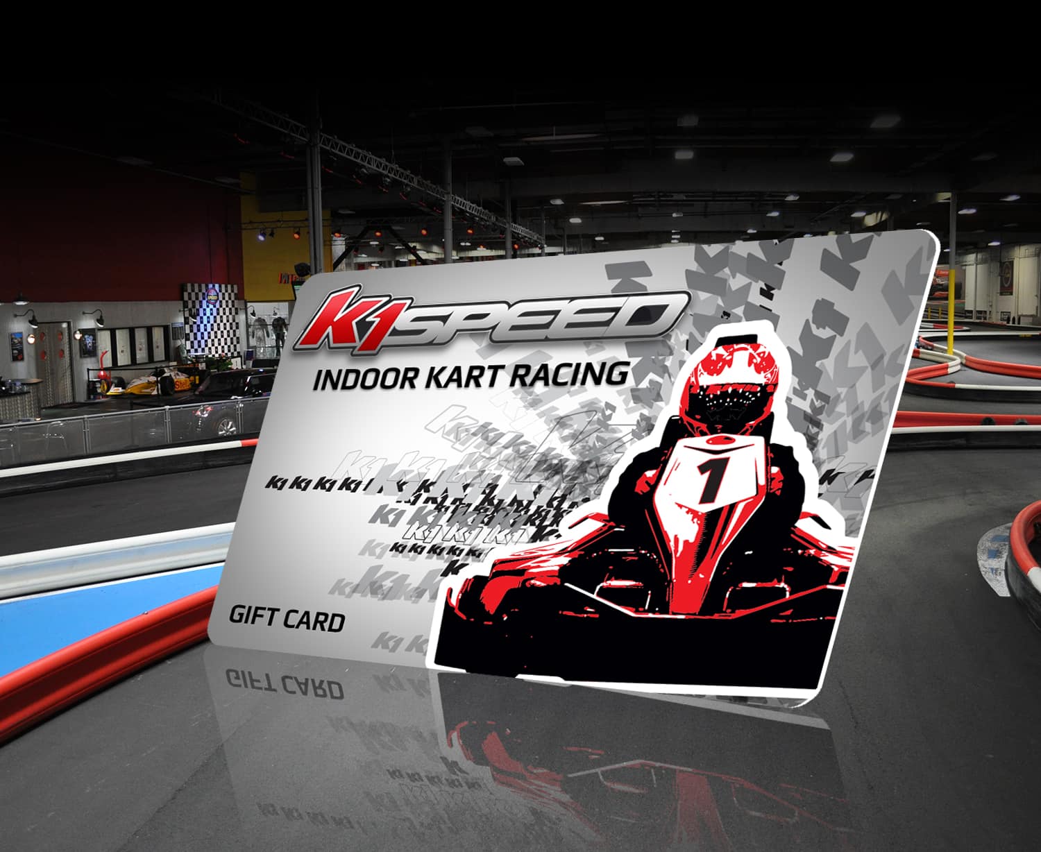 photo of a k1 speed gift card