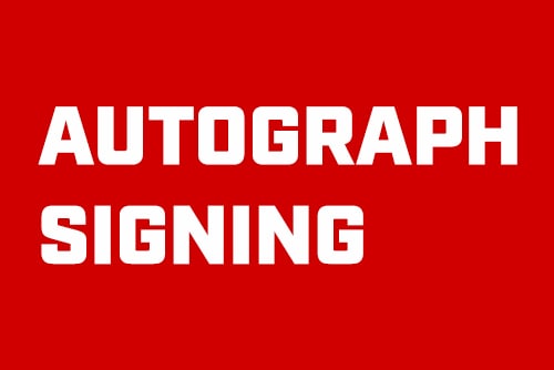 Autograph Signing