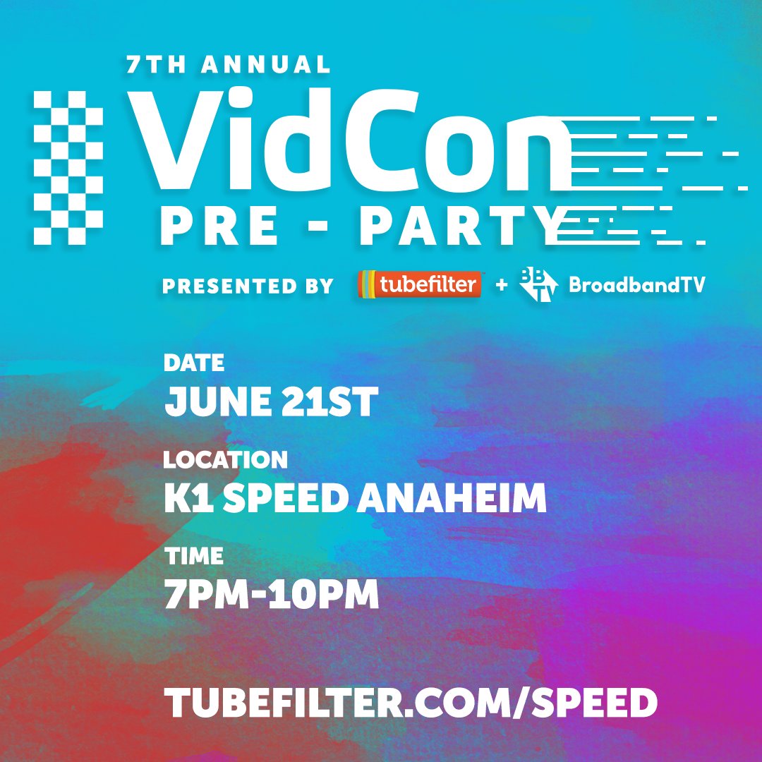 k1 speed vid con pre party