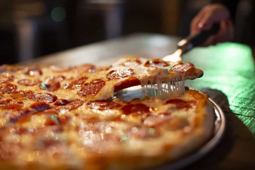 K1 Speed Irvine Paddock Lounge pizza