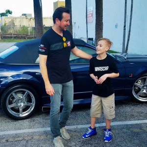 nathan soren and kurt busch outside k1 speed