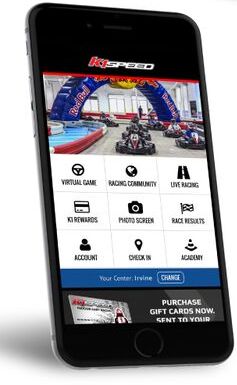 K1 Speed App on iPhone