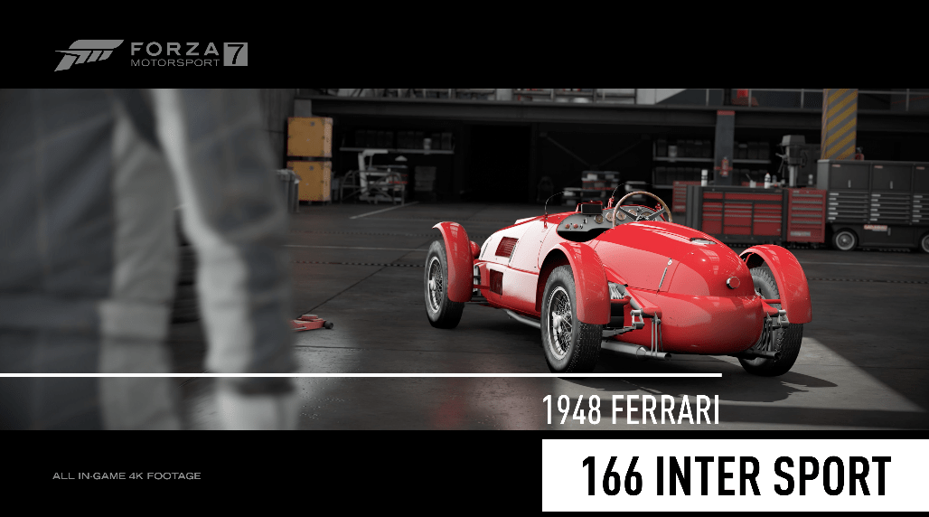 ferrari 166 inter sport k1 speed car pack forza 7