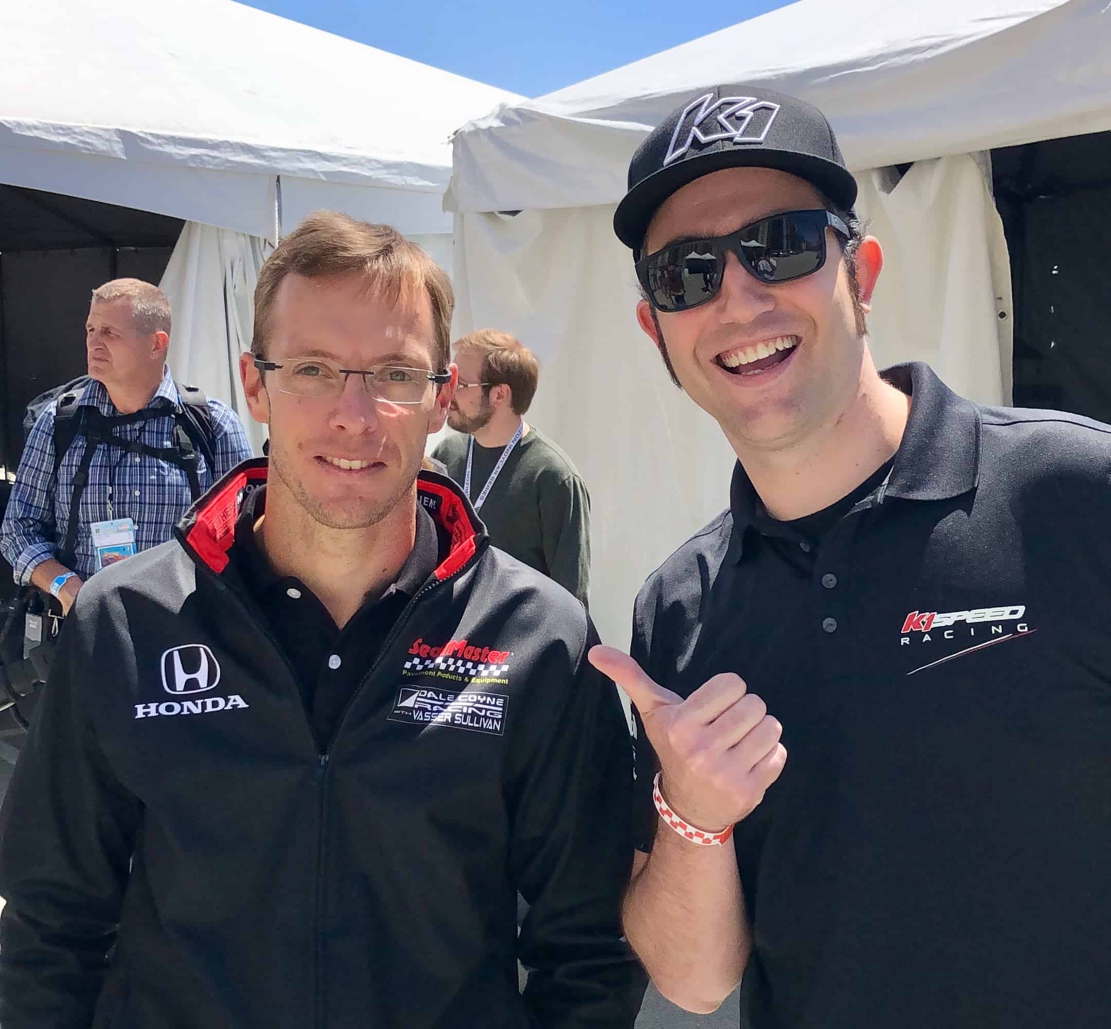 sebastien bourdais and ryan jurnecka k1 speed