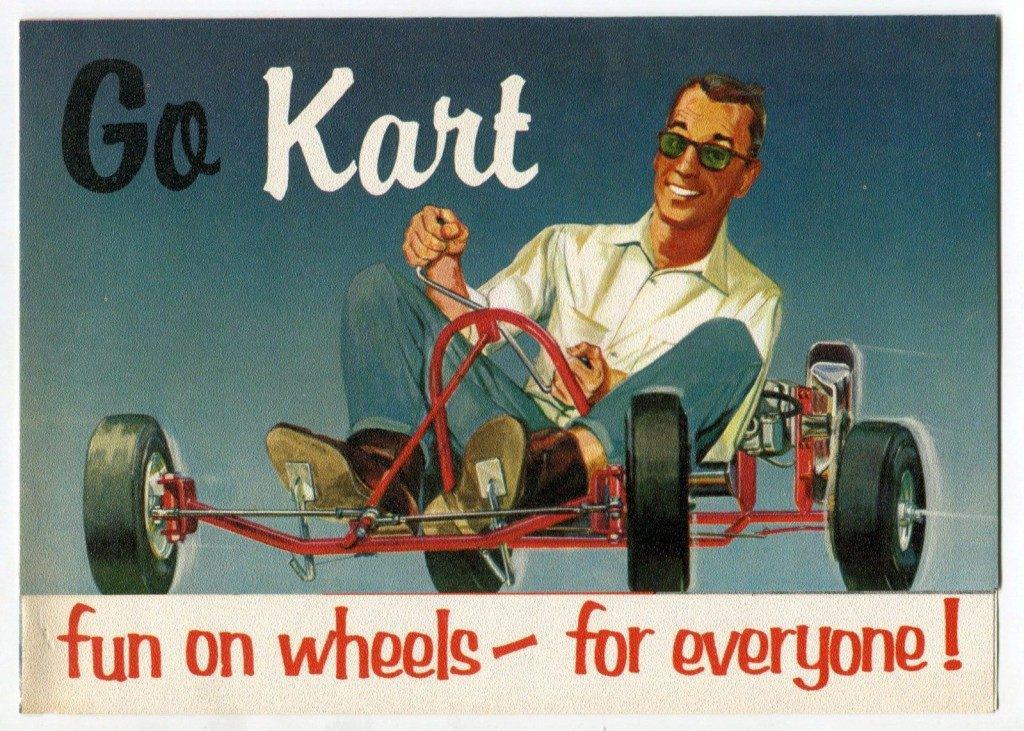 early go kart advertisement