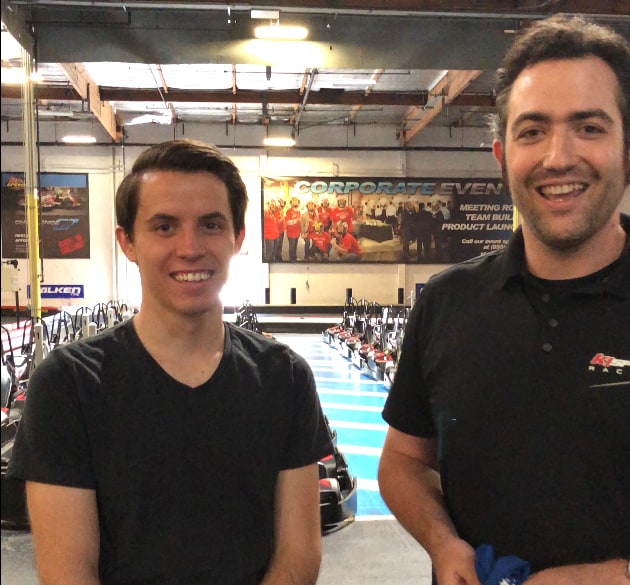 matt mcmurry and ryan jurnecka at k1 speed irvine