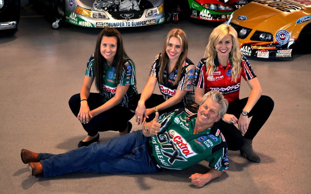 john force n daughters