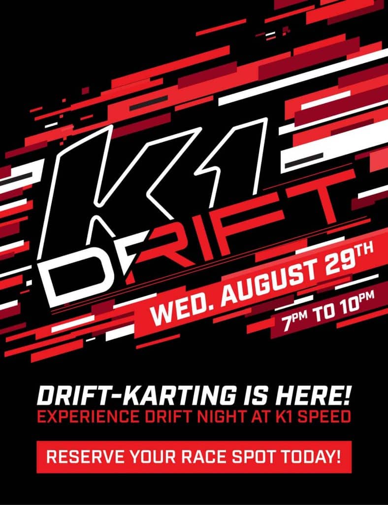 drift night flyer