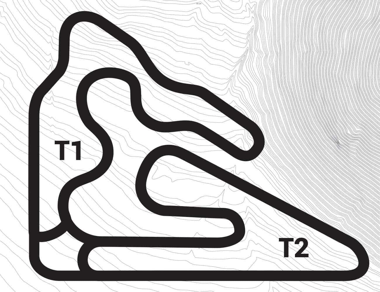 k1 Circuit track map concept