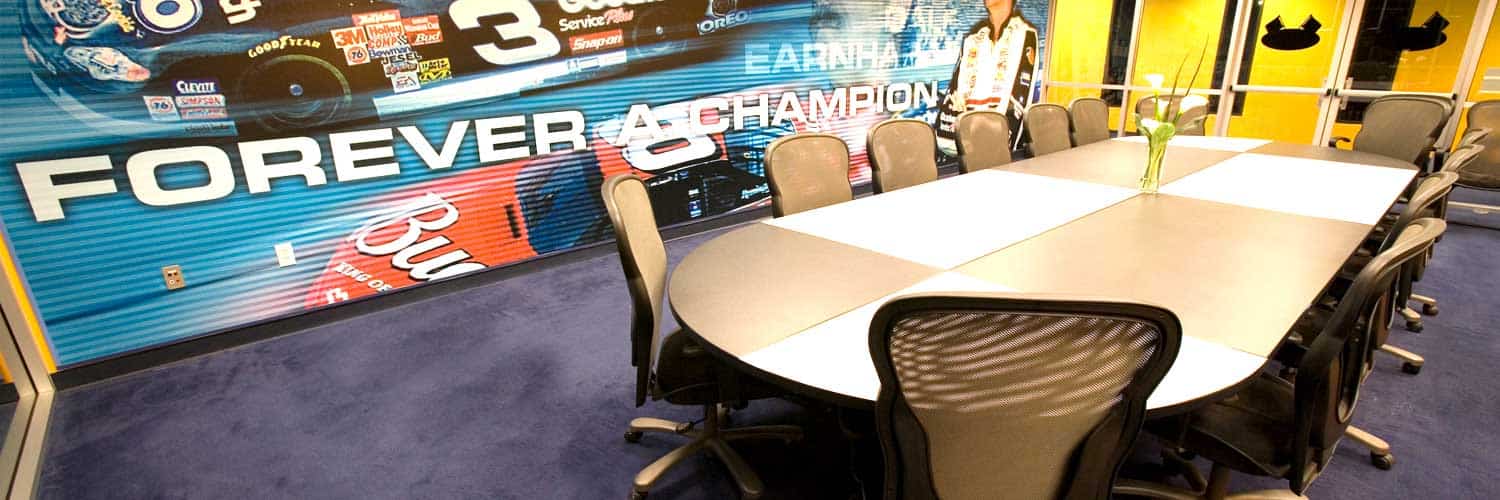 K1 Speed Sacramento Nascar Room