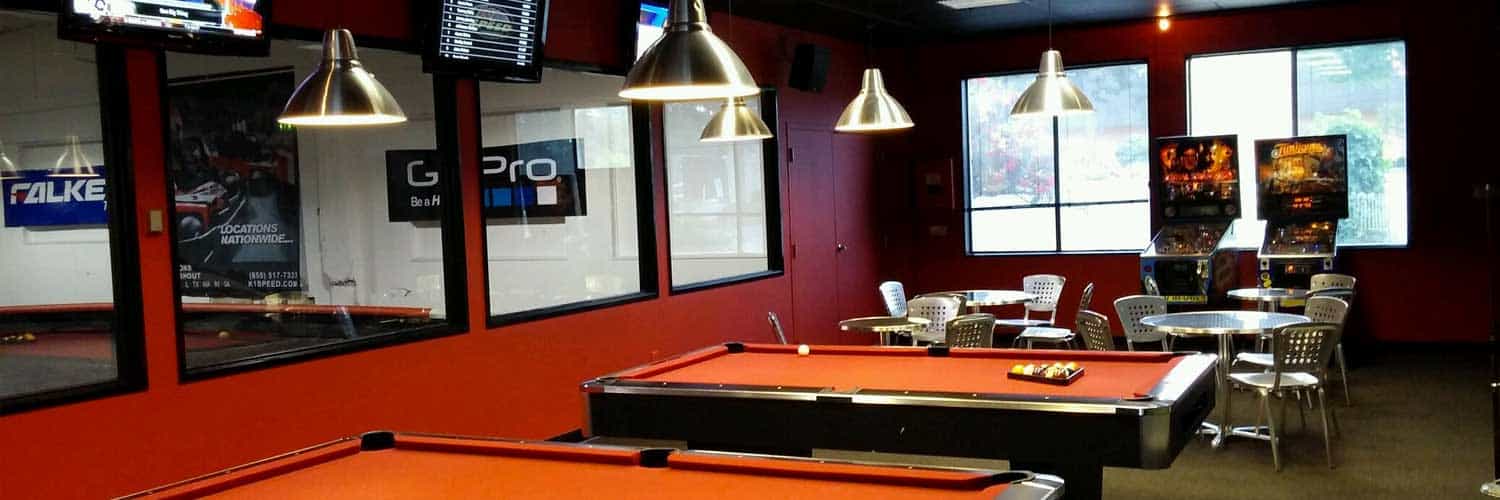 K1 Speed Seattle Billiards Area