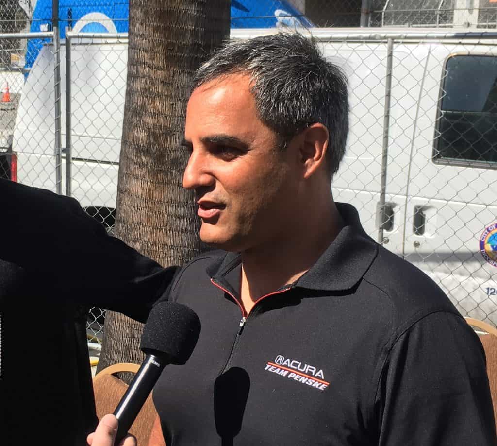 jp montoya talking with press in long beach