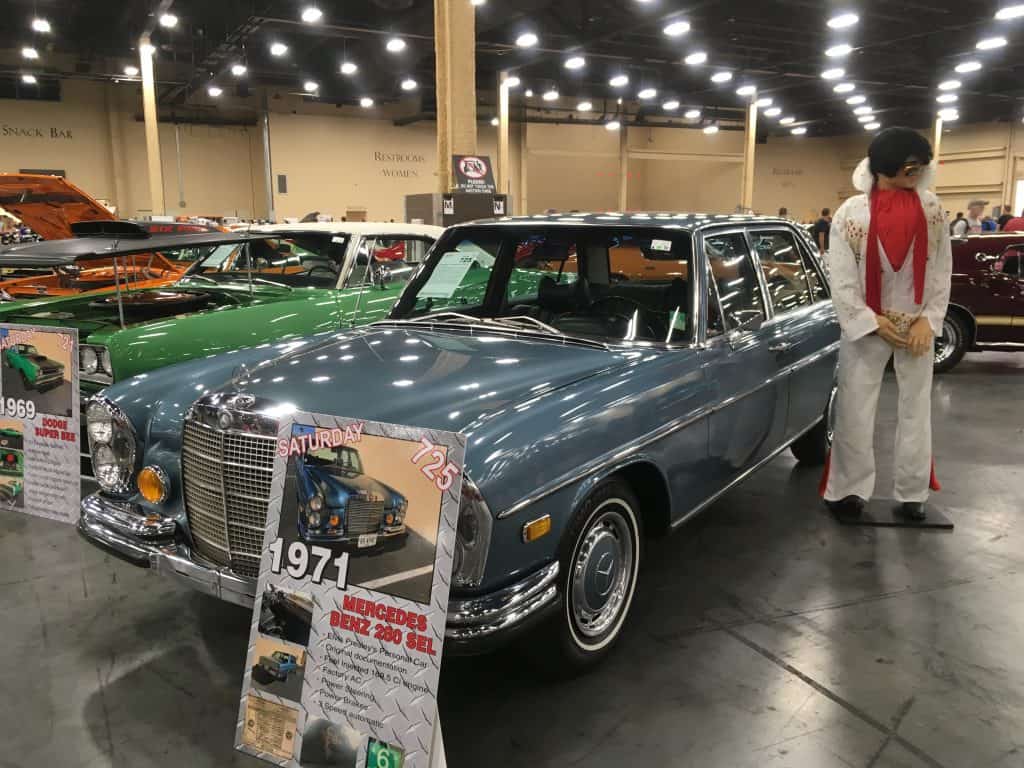 Elvis' Mercedes Benz 280SEL