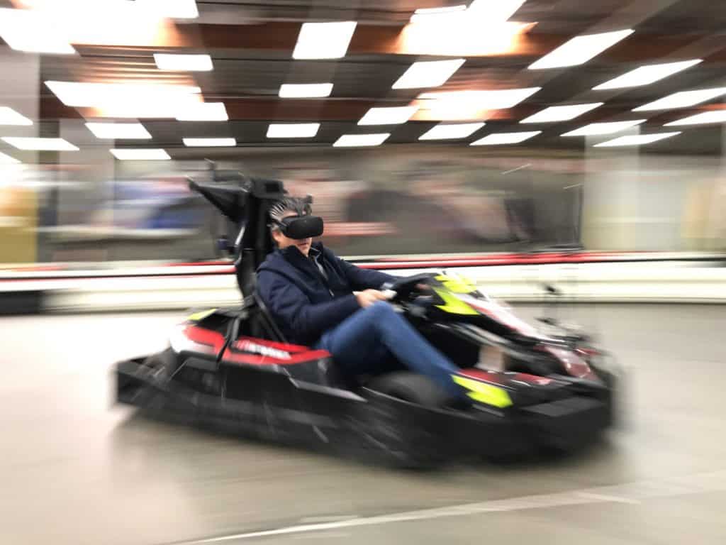 VR Karting is a RealLife Mario Kart Experience K1 Speed