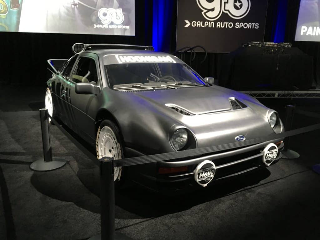 ken block ford rs200 hoonigan la auto show