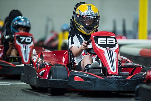 kids go kart helmet