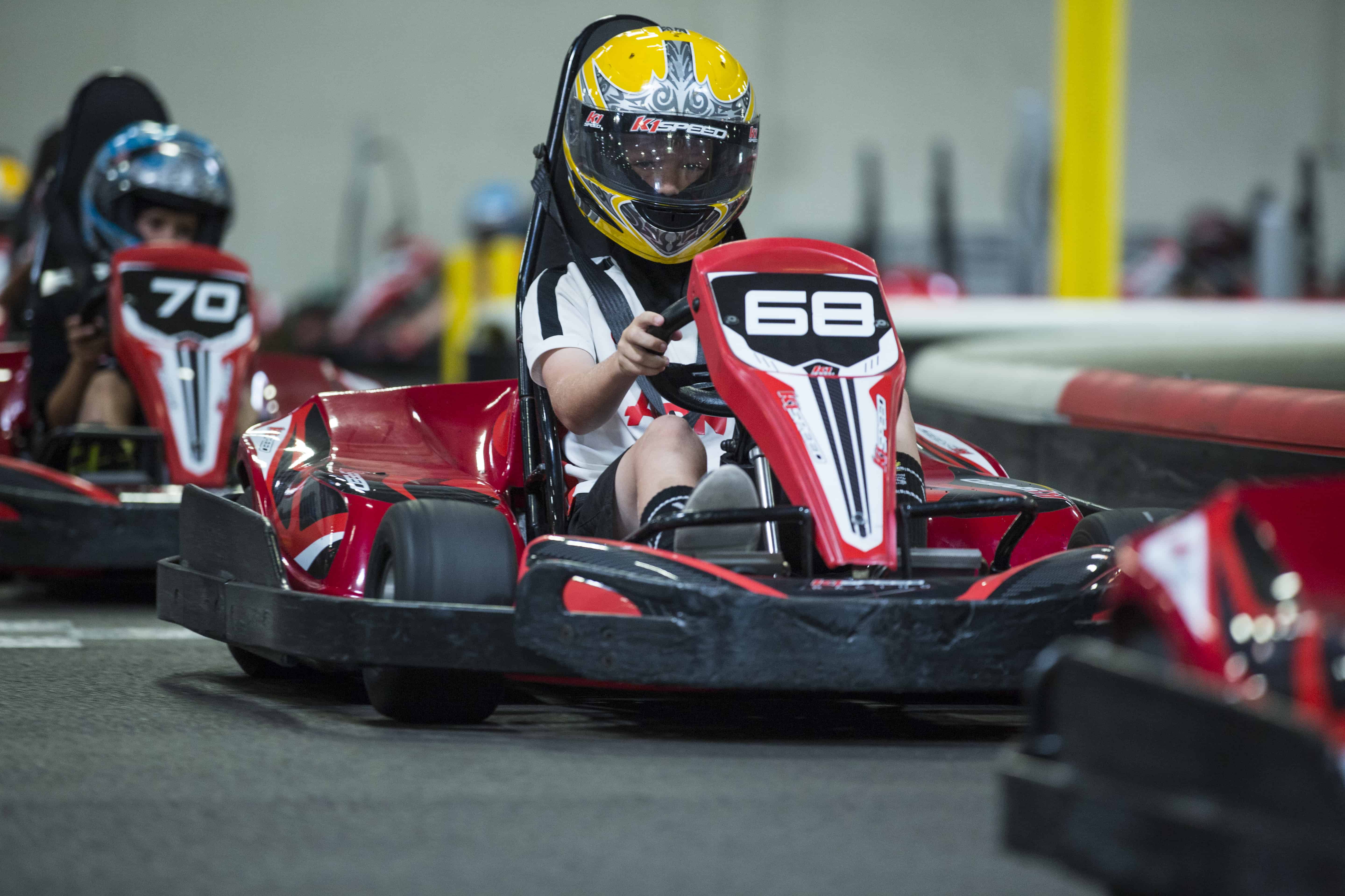 kids go kart helmet