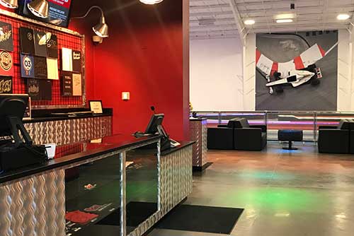 image of lobby at k1 speed bend