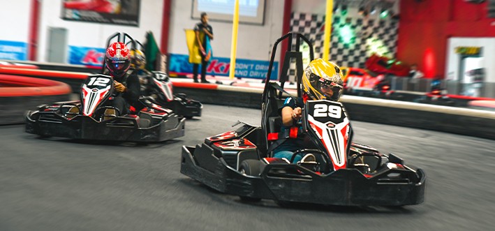 Indoor Kart Racing