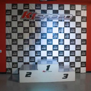 the podium at k1 speed arlington