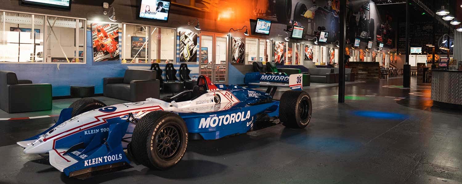 the lobby at k1 speed austin, an event venue for rent