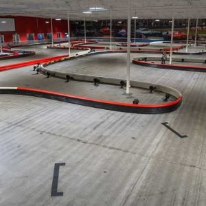 a shot of the track at k1 speed dublin