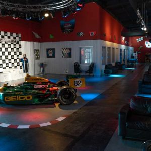 the lobby at K1 Speed Dublin