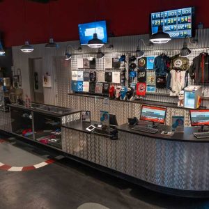 the front desk at k1 speed dublin