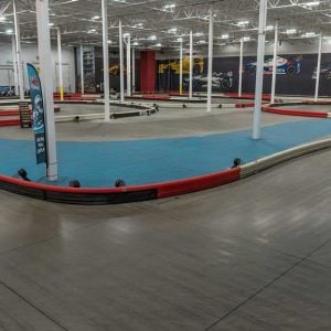 the track at k1 speed indy