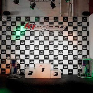 the podium at k1 speed irvine