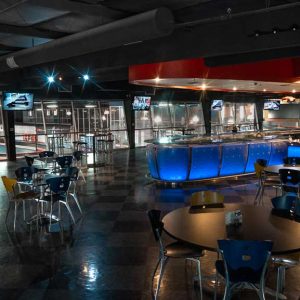 The Paddock Lounge at K1 Speed Sacramento