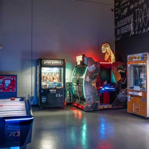 The arcade at k1 speed san diego