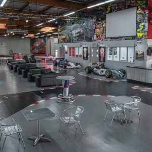 The lobby of k1 speed torrance