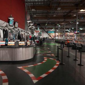 the entrance to k1 speed irvine