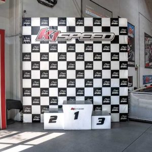 the podium at k1 speed ontario