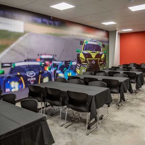 The Mid-Ohio event room