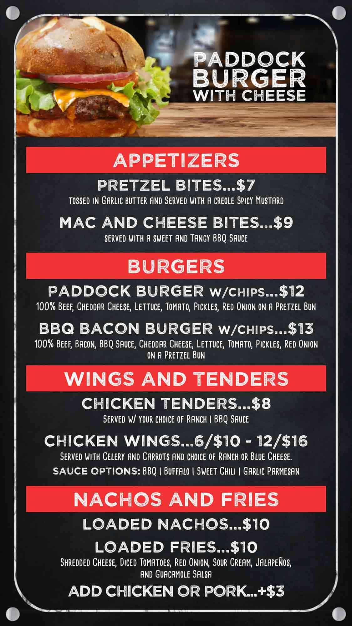 Eat & Drink at the Paddock Lounge inside K1 Speed Thousand Oaks! K1 Speed