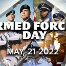 Armed Forces Day: Special Race Discount for our Military