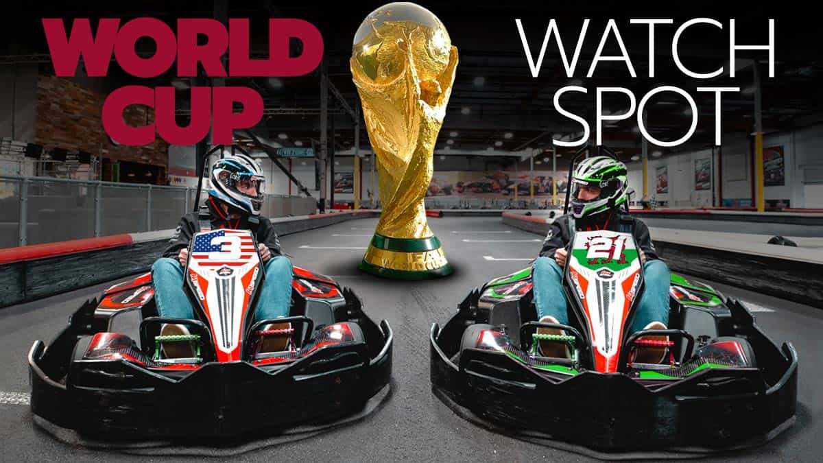Where to Watch the World Cup 2022 Kick it at K1 Speed! K1 Speed