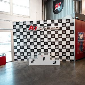 K1 Speed Corona Podium