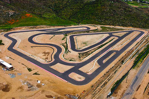 k1 circuit aerial shot from feb 2023