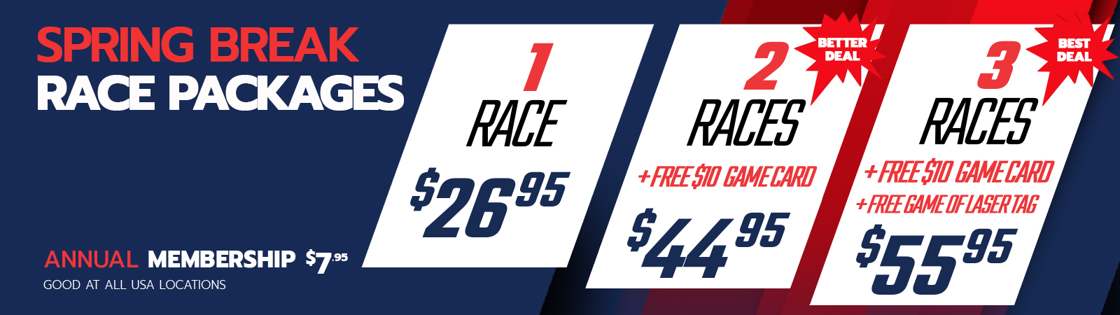 Spring Break Specials