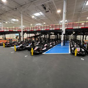 go karts in pits at k1 speed boise