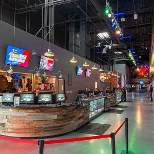 the lobby/front counter at k1 speed boise