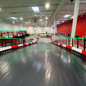 the kart track inside k1 speed boise